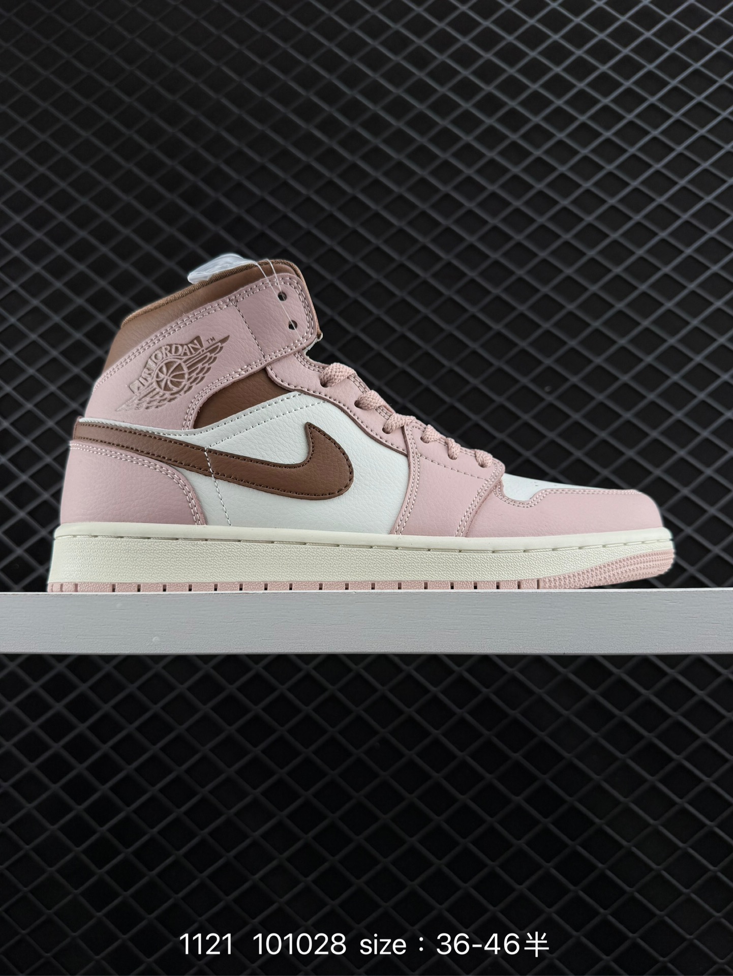 NIKE Air Jordan 1 Retro Mid”Reverse Black Toe“ TL BMXDAJ1